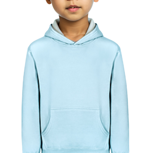 Custom Carolina Blue Youth Hoodie