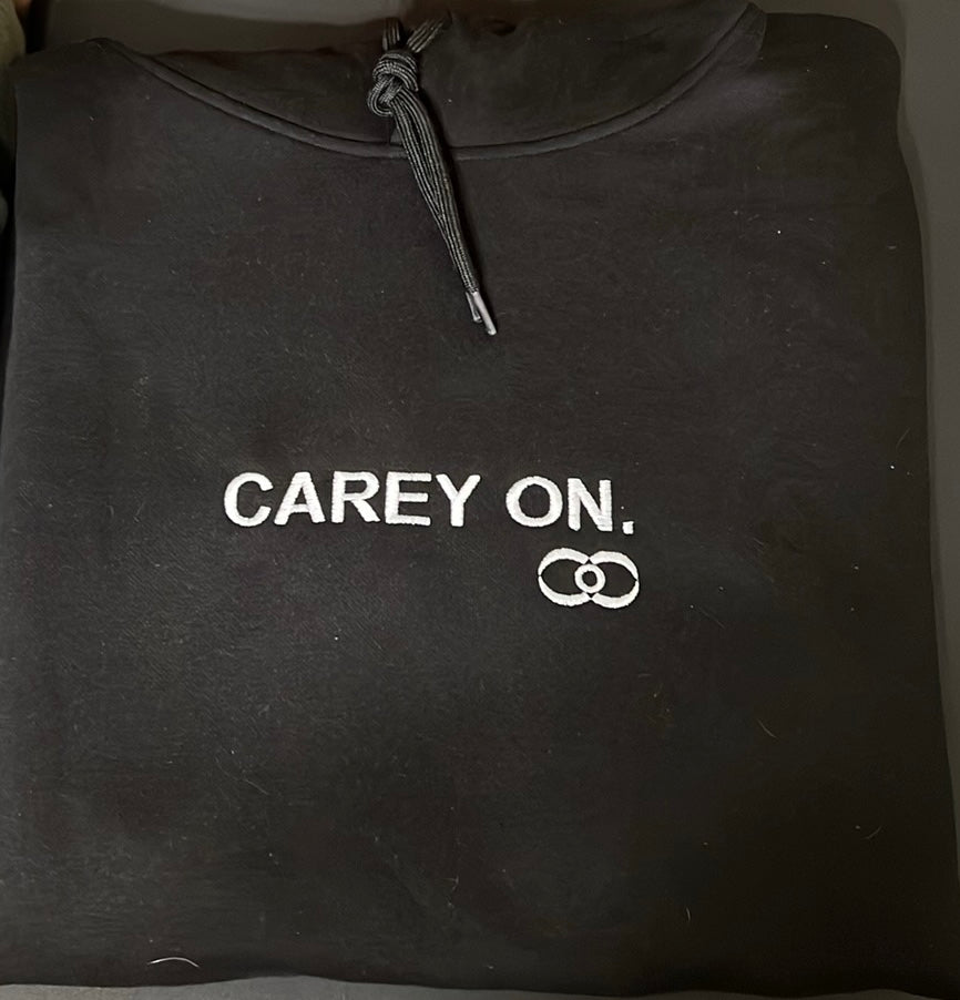 Custom Black Comfort Hoodie